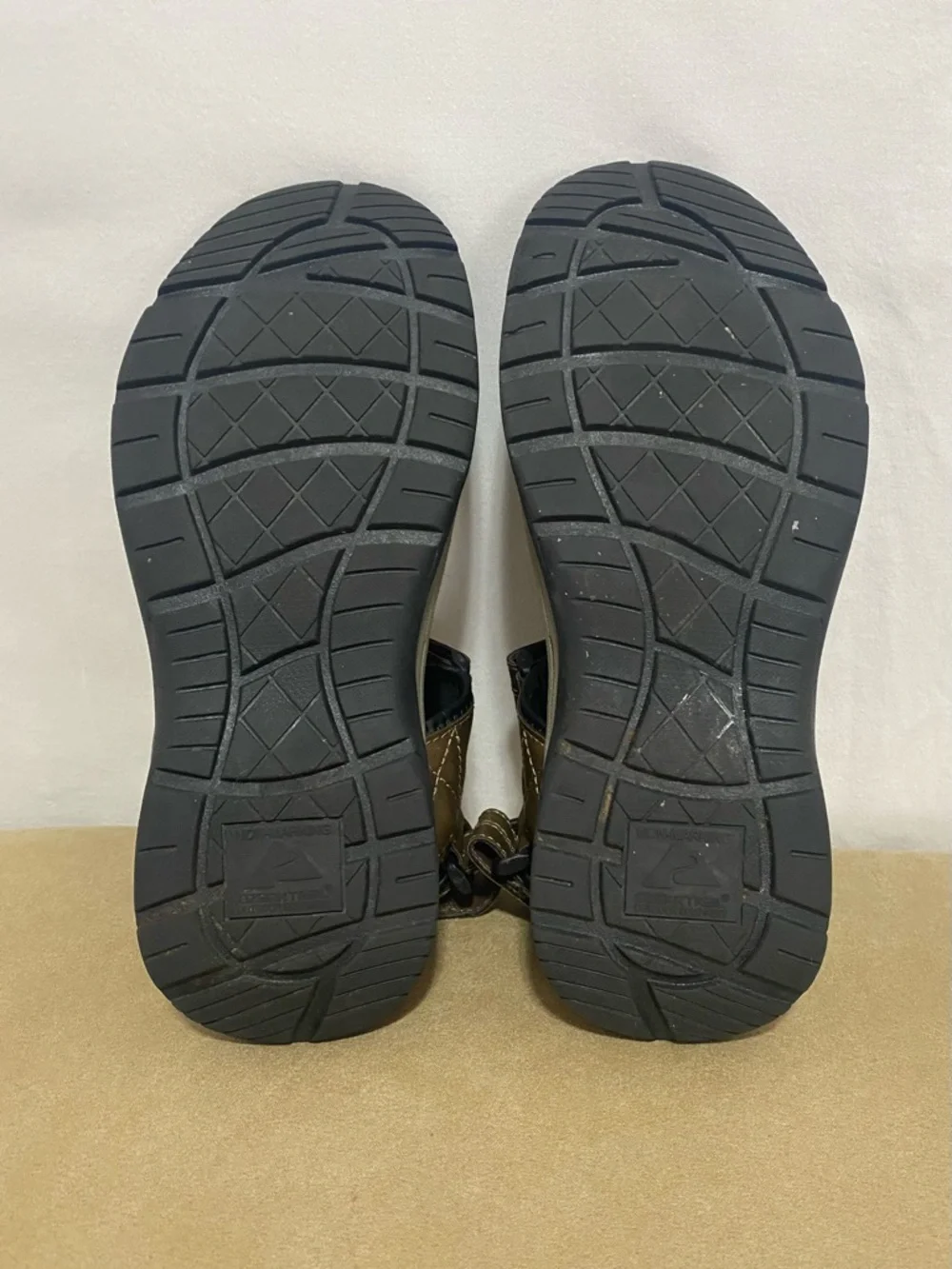 Ozark Trail Brown Men's Adjustable Outdoor Sandals